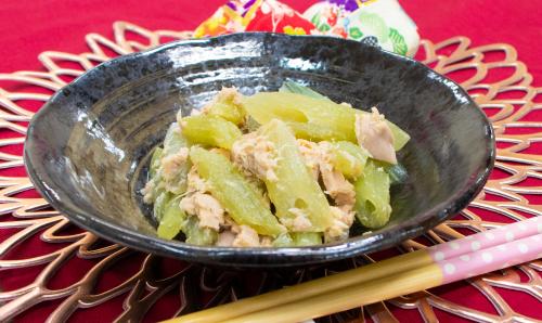 フキとツナの炊いたん