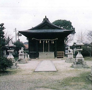 現在の八剣神社の画像