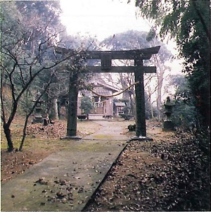 小鳥掛にある地主神社の画像