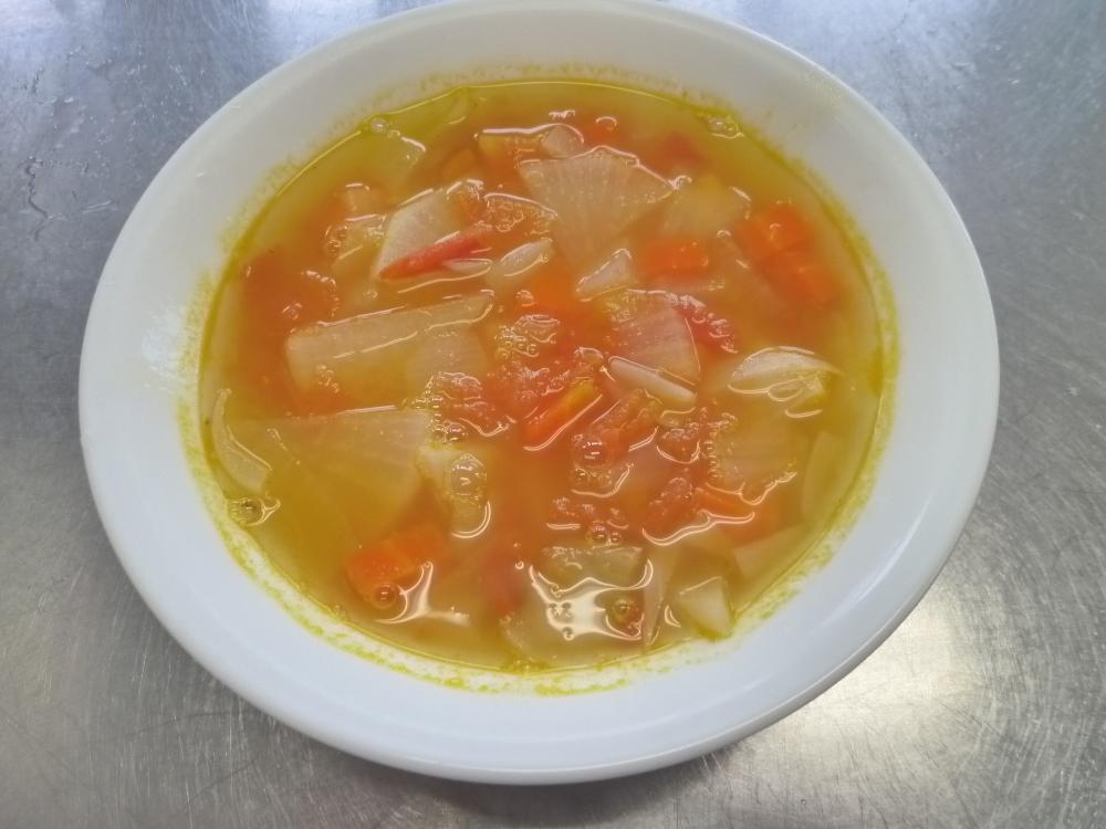 田舎風野菜スープの画像