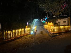 ライトアップ公園北側入り口