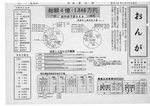 広報おんが昭和46年9月号表紙