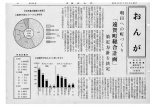 広報おんが昭和45年5月号表紙