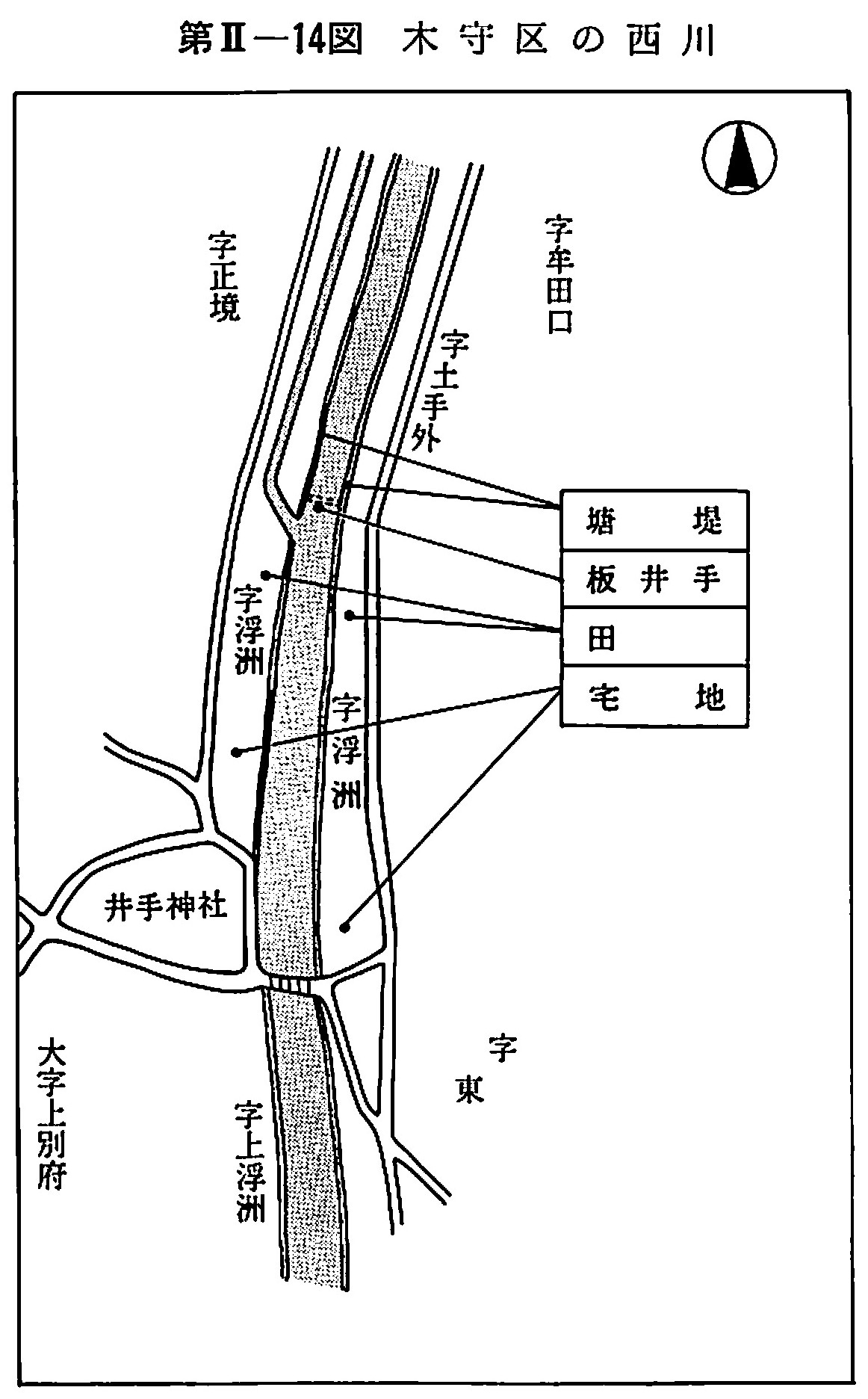 木守区の西川