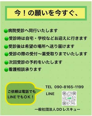 DDレスキューポスター